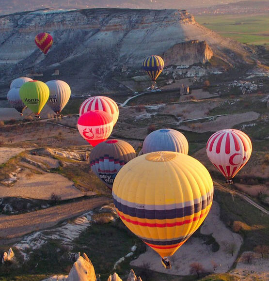 turkey cappadocia hot air balloons