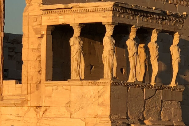 mainlanf greece athens acropolis dusk