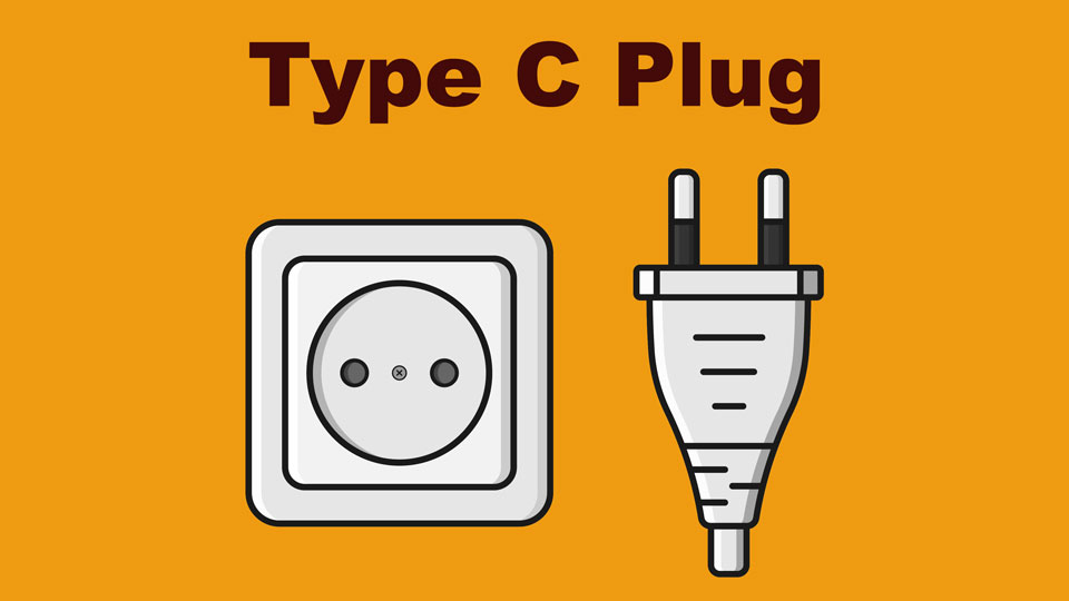 type C plug illustration