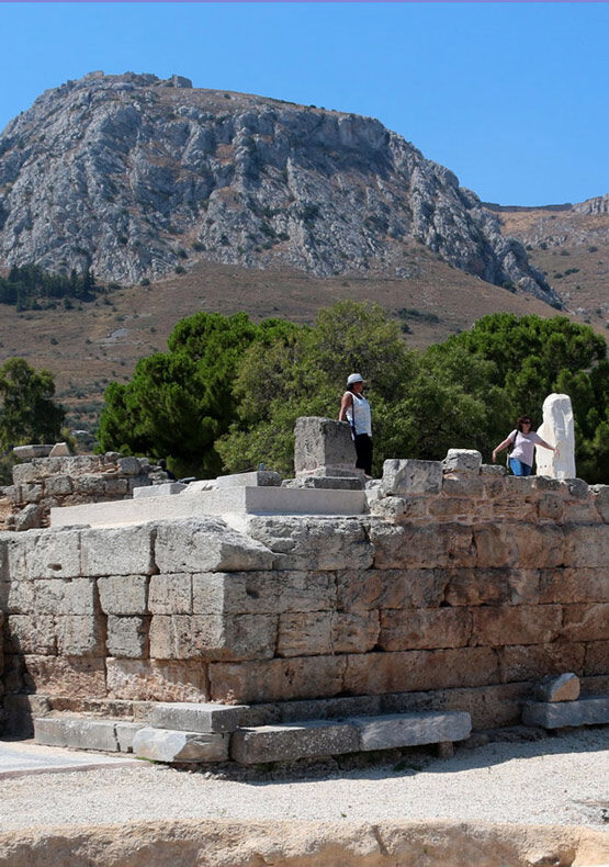 Greece Corinth bema