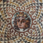 Greece Corinth Archaeological Museum mosaic