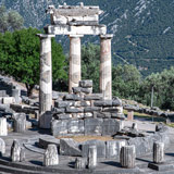 Delphi Greece archaeological site