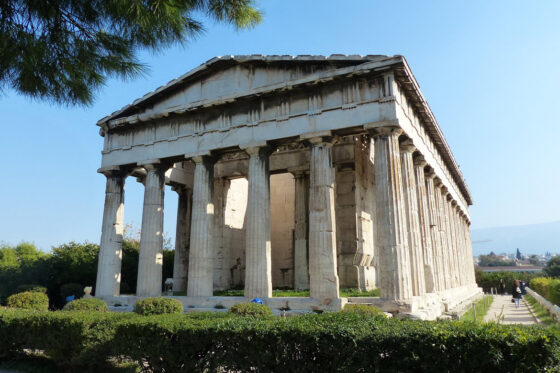 athens agora temple of hephaestus