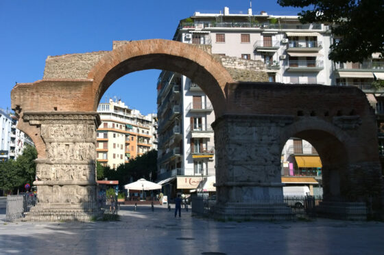 Arch of Galerius Thessaloniki Greece