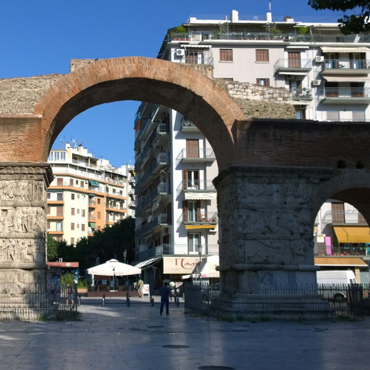 Arch of Galerius Thessaloniki Greece