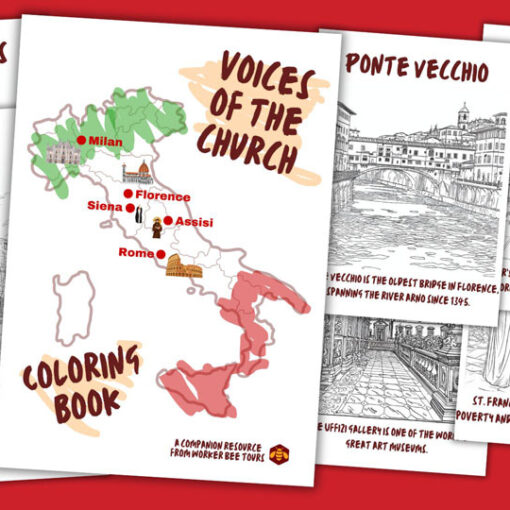 voices of the church coloring book