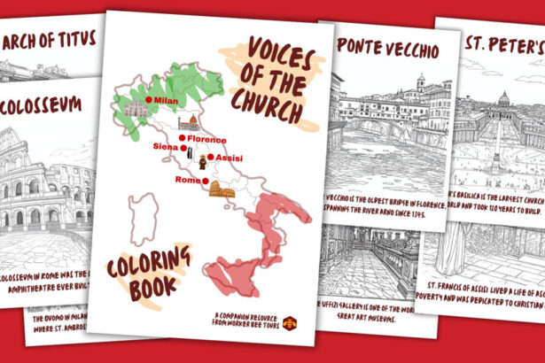 voices of the church coloring book