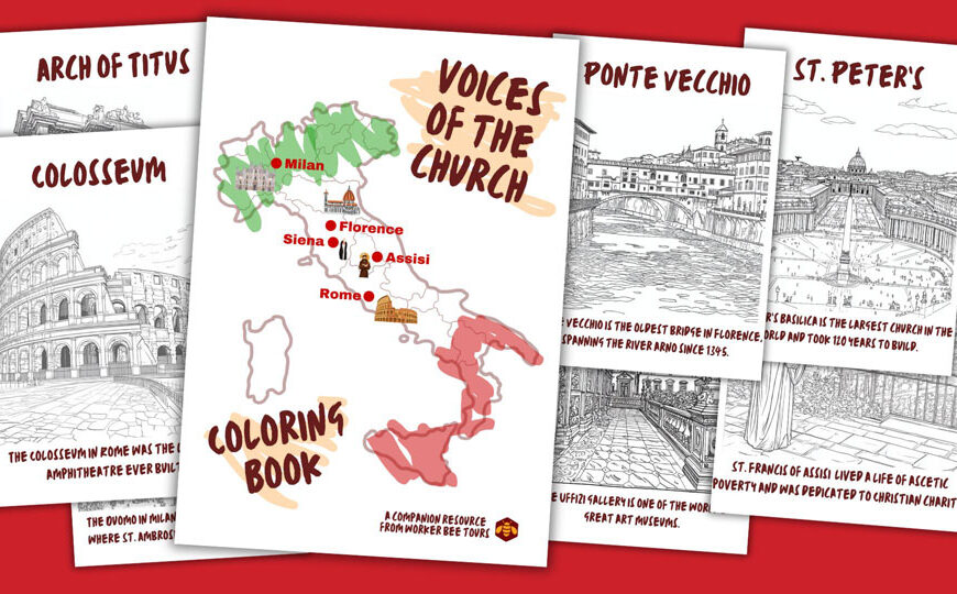 voices of the church coloring book