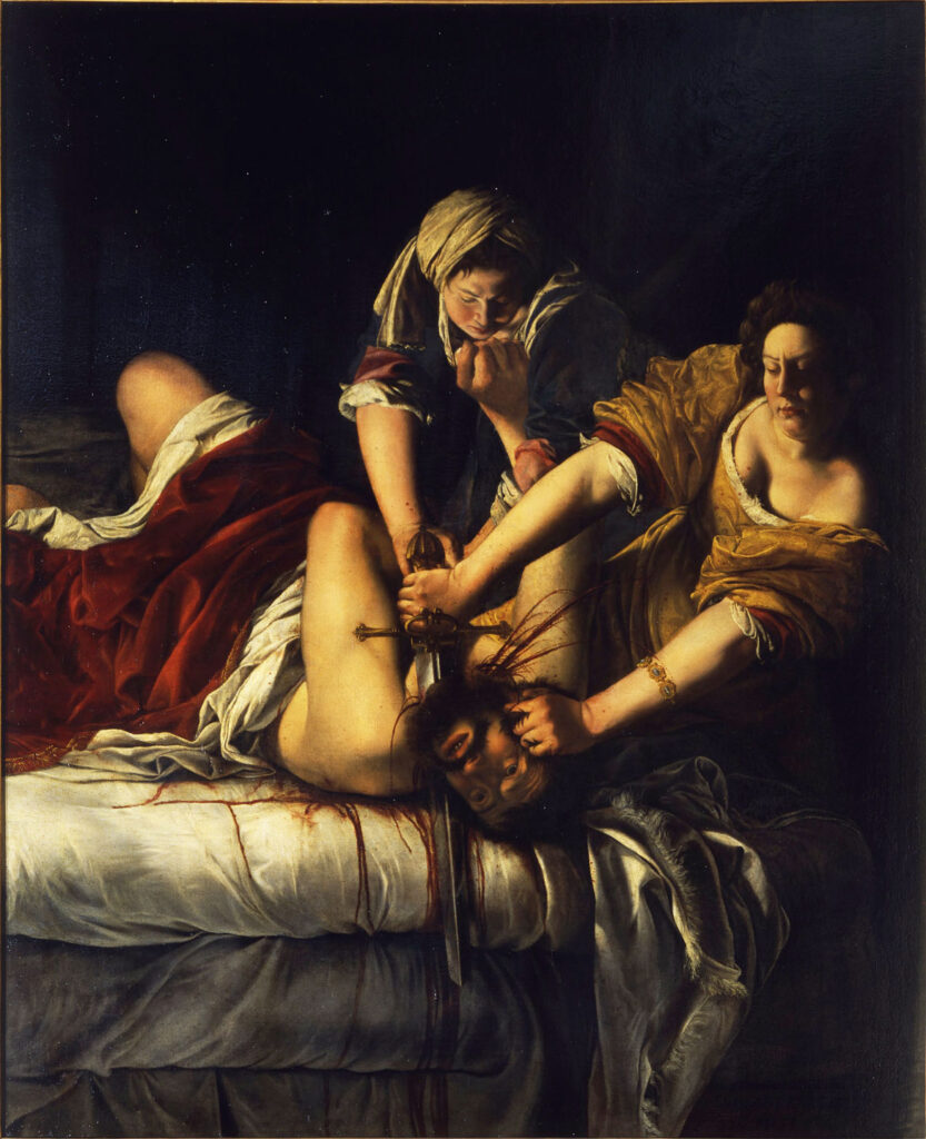 Uffizi Gallery Judith Slaying Holofernes Artemisia Gentileschi