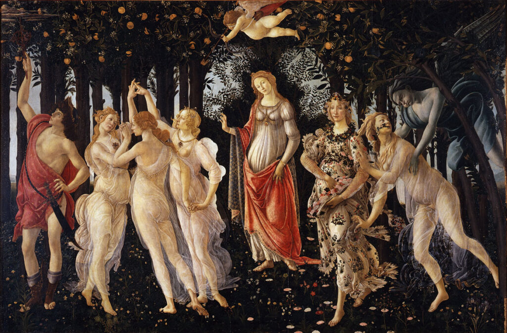 Uffizi Gallery Botticelli Primavera