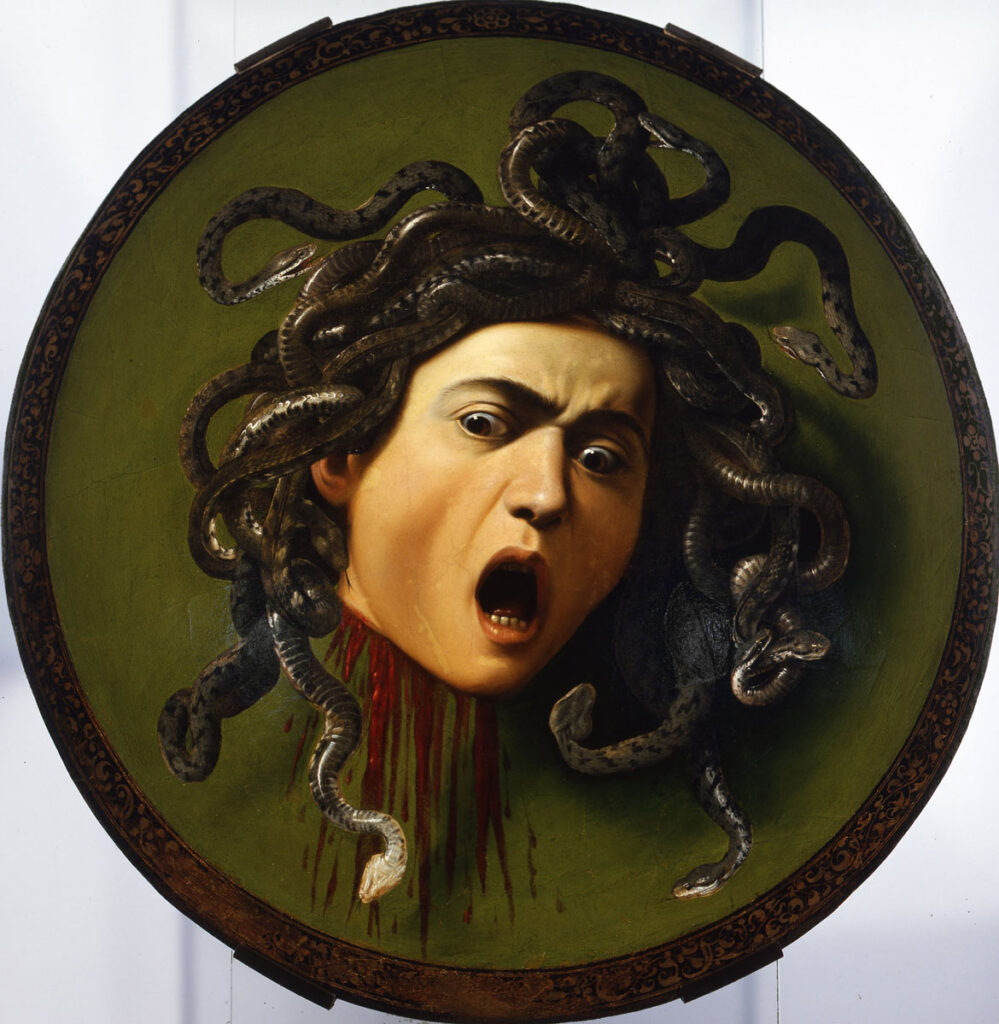 Uffizi Gallery Caravaggio Medusa