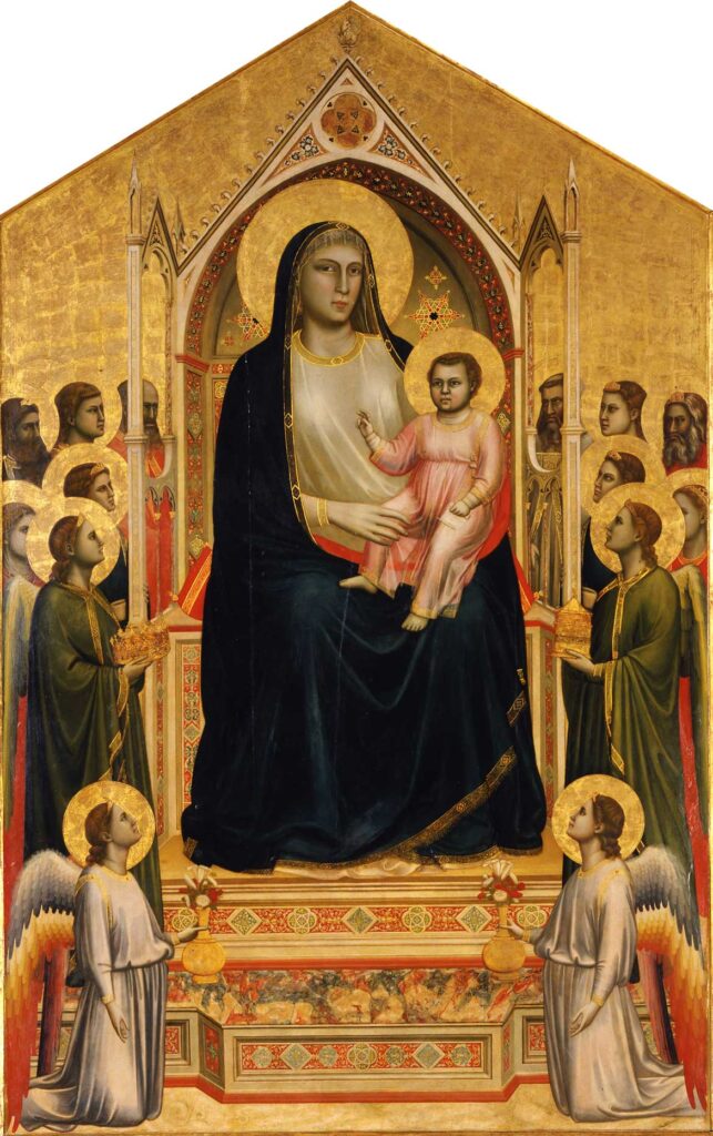 Uffizi Gallery Ognissanti Madonna Giotto