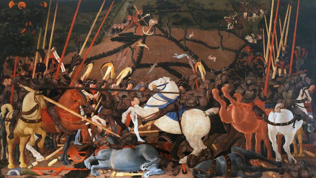 Uffizi Gallery Uccello Battle of San Romano