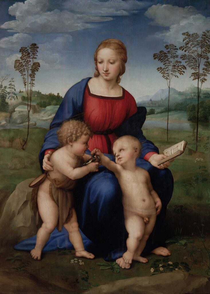 Uffizi Gallery Raphael Madonna of the Goldfinch