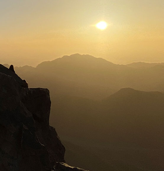 egypt mount sinai summit sunrise