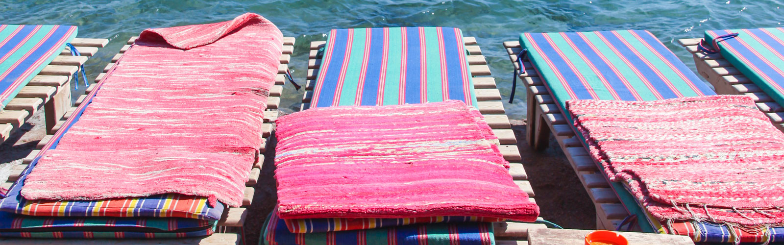 Dahab lounge chairs red sea coast