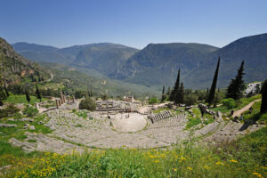 mainland greece delphi theater